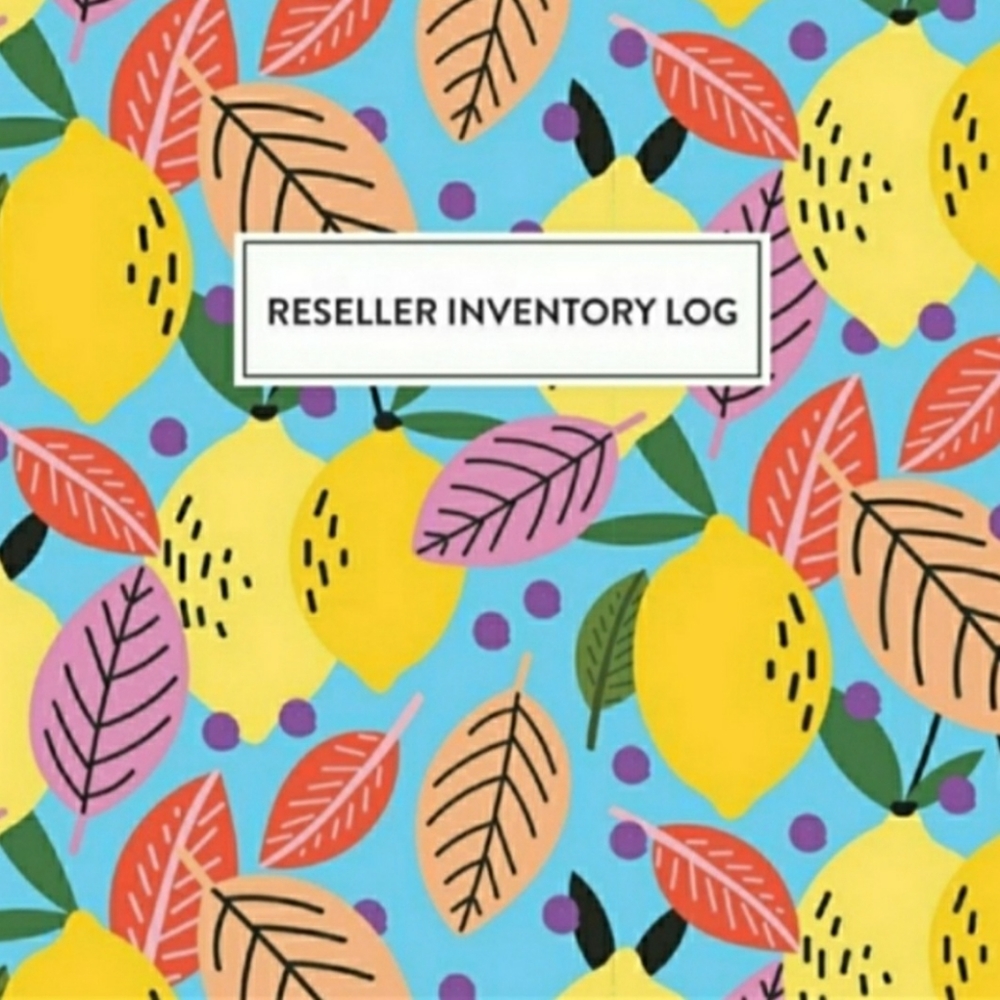 Tax Helper~Reseller Inventory Log Book NEW
